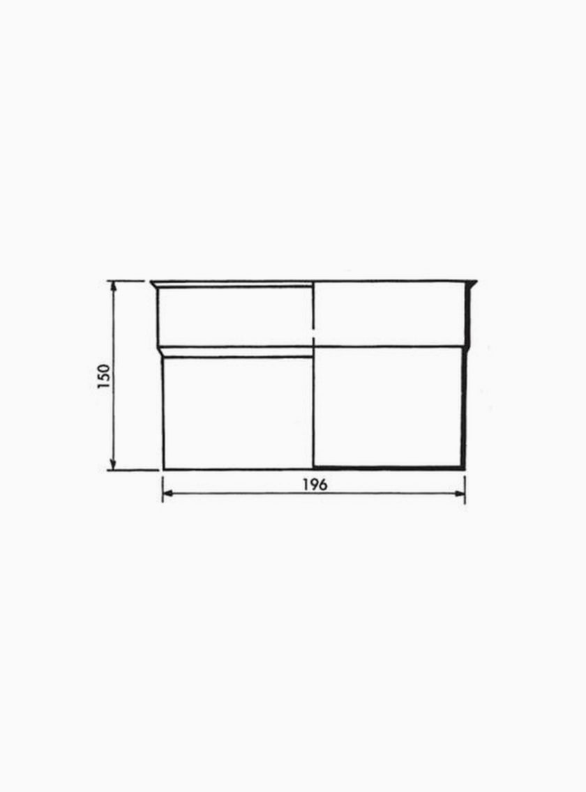 Réhausse pour skimmer Hayward Premium 150mm – Image 2