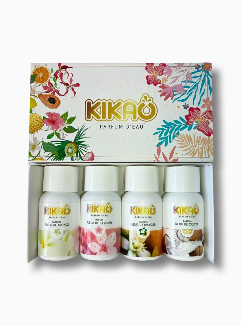 Kikao parfum d'eau - coffret - collection les Floraux et fruités